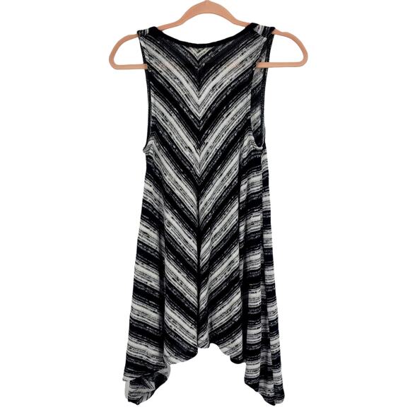 Anthropologie Meadow Rue Chevron Knit Tank Top Womens Size Small - Picture 3 of 4